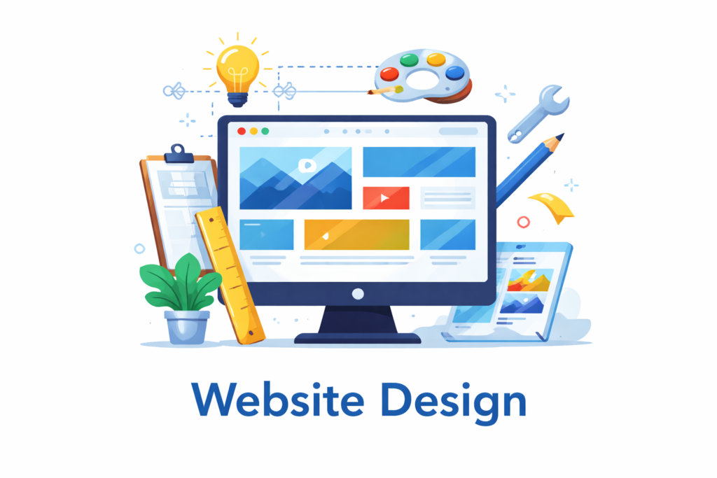 تصميم موقع إلكتروني احترافي